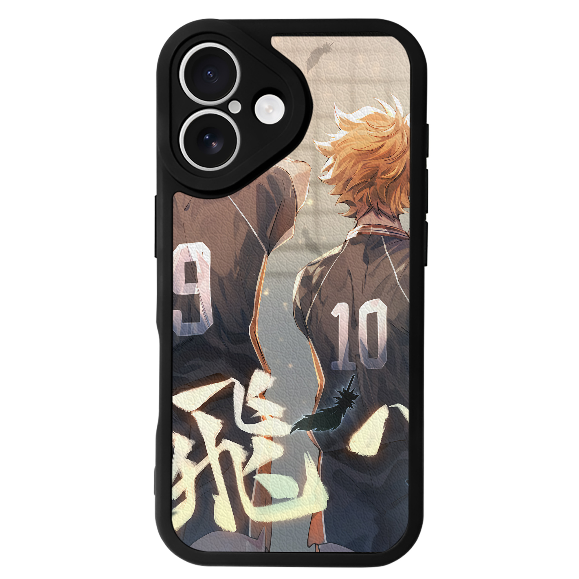 （画像用） ハイキュー!! Haikyu!! 【iPhone 16シリーズ対応】シリコンスマホケース（レザー調） 材質：シリコン